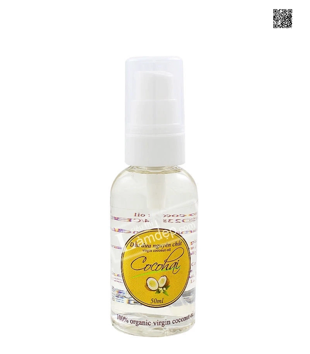 Dầu Dừa Nguyên Chất CocoHai 50ml