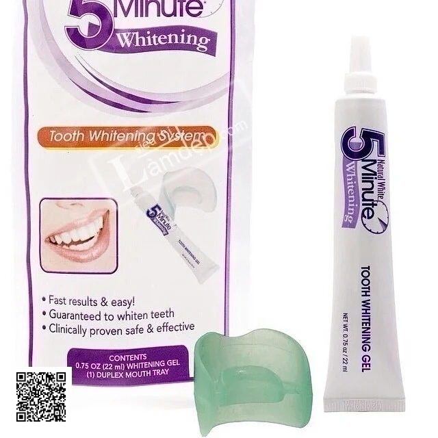 Gel Làm Trắng Răng Trong Vòng 5 Phút Natural White