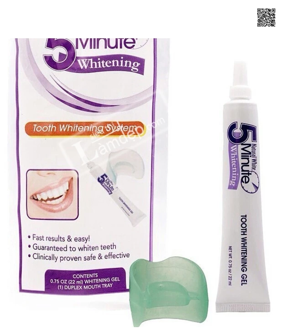 Gel Làm Trắng Răng Trong Vòng 5 Phút Ntural White