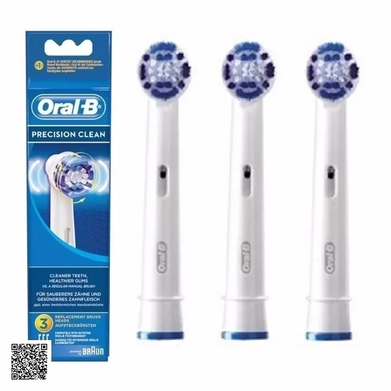 Oral-B Precision Clean - Bộ 3 Đầu Bàn Chải Điện Cao Cấp Từ Đức