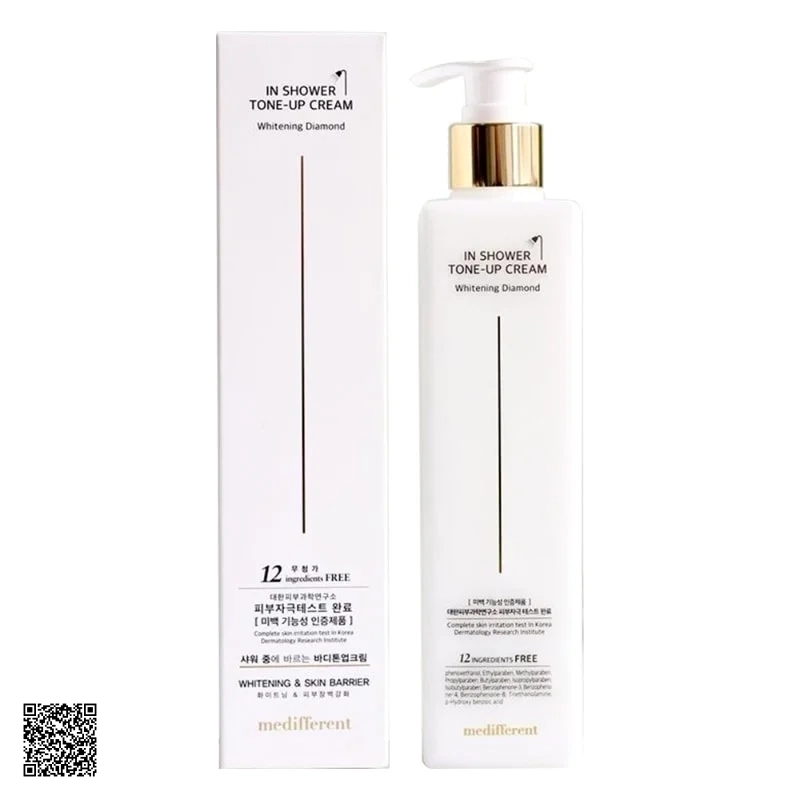 Sữa Tắm Trắng Medifferent Shower In Shower White Body Tone Up Cream