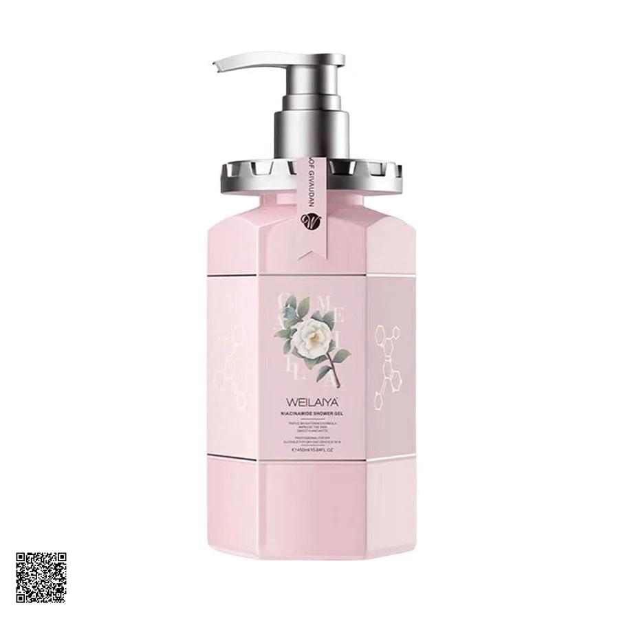 Weilaiya Niacinamide Shower Gel - Sữa Tắm Trắng Da Hương Hoa Trà
