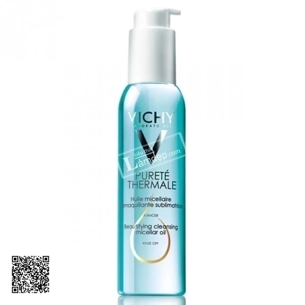 Dầu Tẩy Trang Toàn Mặt Vichy Purete Thermal Micellar Oil (125ml)
