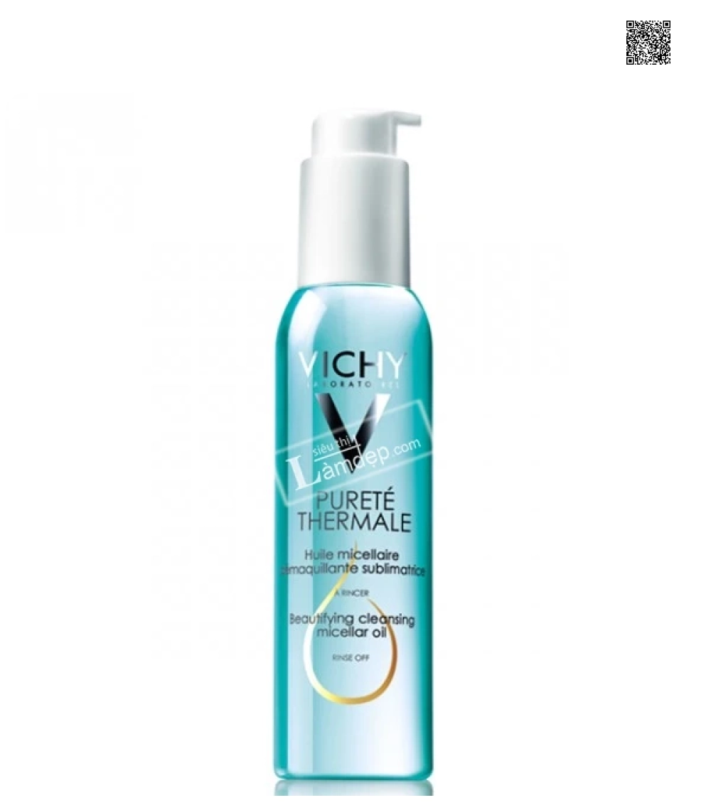 Dầu Tẩy Trang Toàn Mặt Vichy Purete Thermal Micellar Oil (125ml)