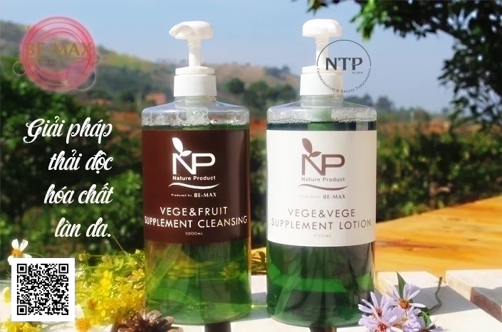 Nước Tẩy Trang BE MAX Vege Fruit Supplement Cleansing