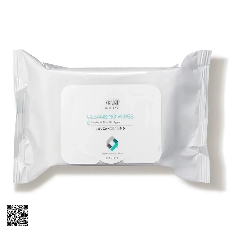 Khăn Ướt Tẩy Trang Obagi SuzanObagiMd Cleansing Wipes