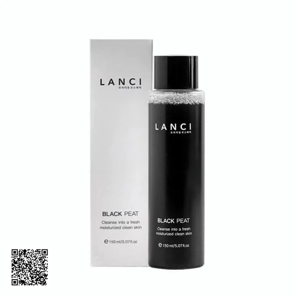 Nước Tẩy Trang Than Hoạt Tính Lanci Black Peat Hàn Quốc