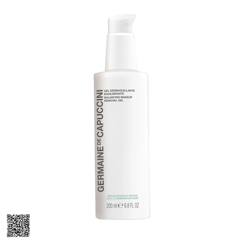 Balancing Makeup Removal Gel Germaine De Capuccini - Gel Tẩy Trang, Cân Bằng Da (200ml)