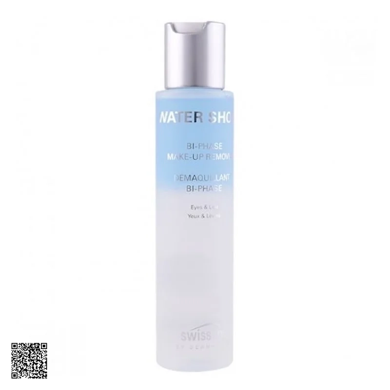Swissline Water Shock Bi-Phase Make-Up Remover - Nước Tẩy Trang Mắt Môi