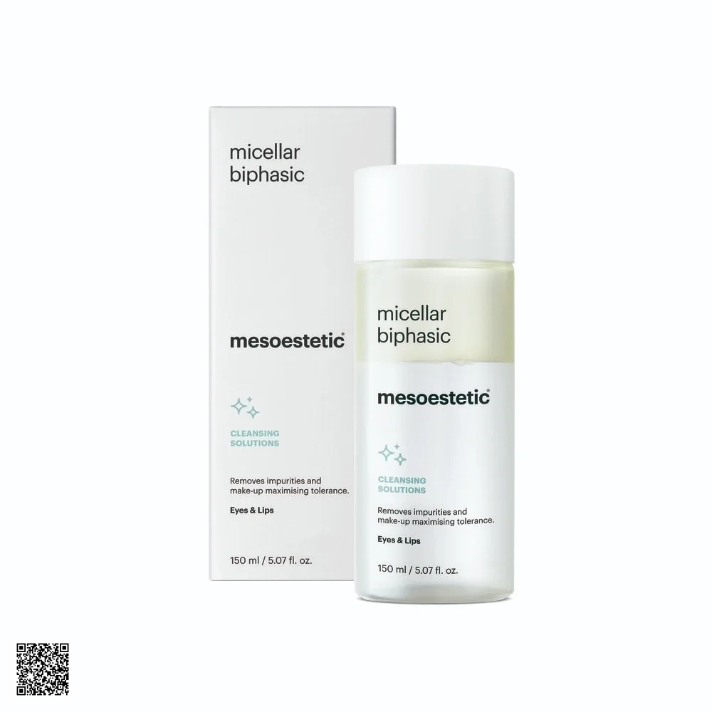 Mesoestetic Cleansing Solutions Micellar Biphasic - Nước Tẩy Trang Mắt Và Môi