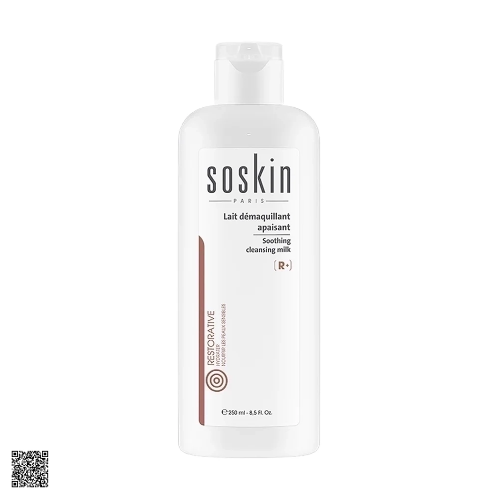 Soskin Soothing Cleansing Milk - Sữa Tẩy Trang Làm Dịu Da