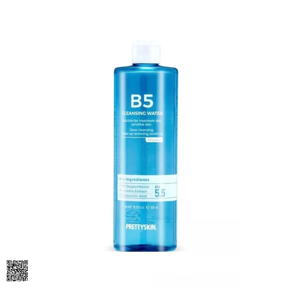 Pretty Skin B5 Cleansing Water - Nước Tẩy Trang Phục Hồi Cho Da Nhạy Cảm