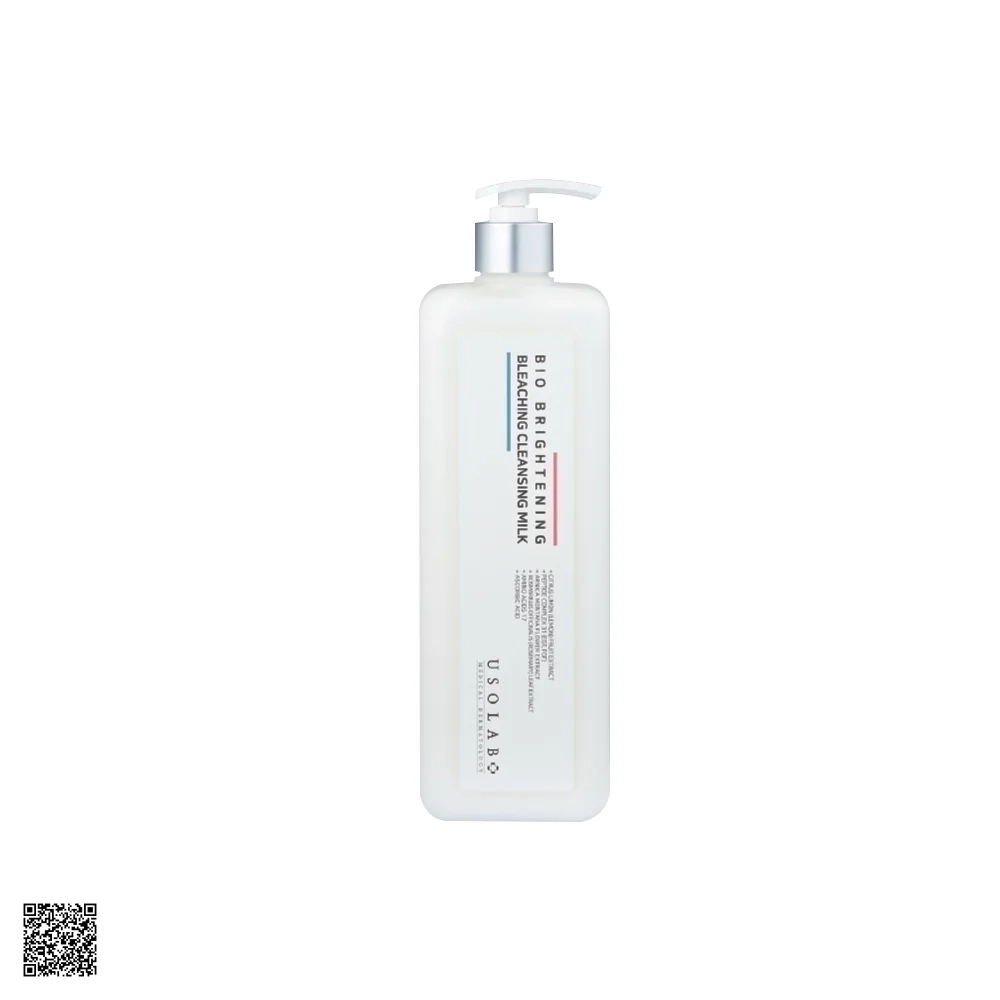 Usolab Bio Brightening Bleaching Cleansing Milk - Nước Tẩy Trang Trắng Da