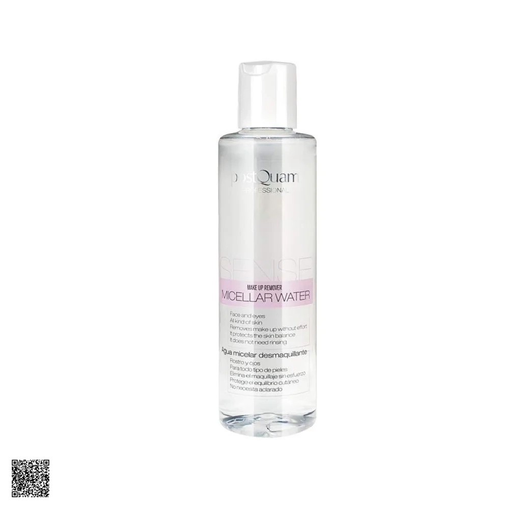 PostQuam Sense Make Up Remover Micellar Water - Dung Dịch Làm Sạch Và Tẩy Trang (200ml)