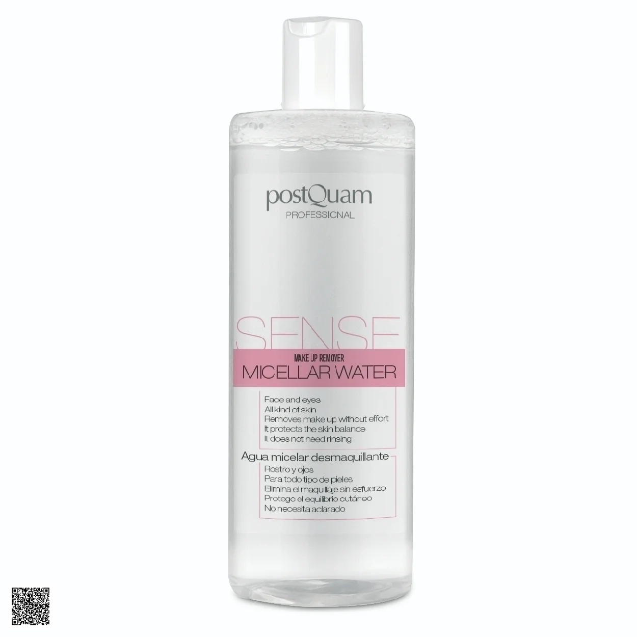 PostQuam Sense Make Up Remover Micellar Water - Dung Dịch Làm Sạch Và Tẩy Trang (400ml)