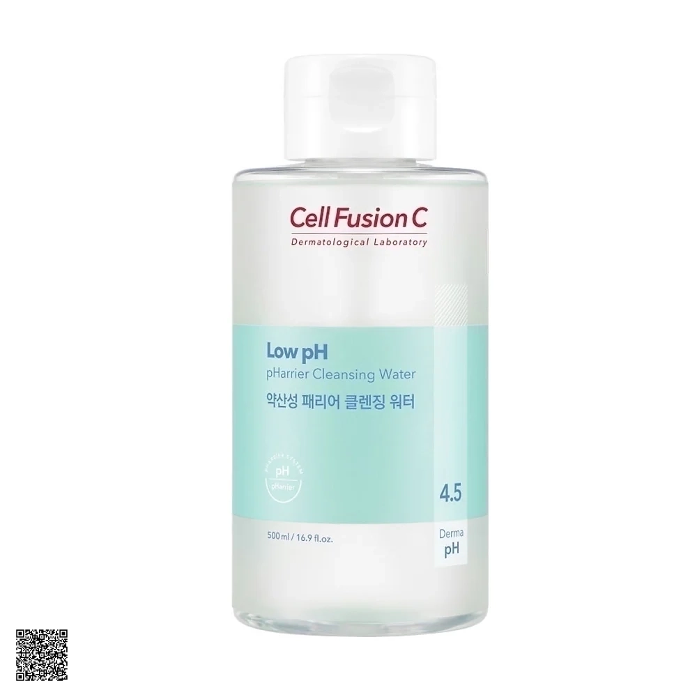 Cell Fusion C Low pH Pharrier Cleansing Water - Nước Tẩy Trang Rửa Mặt Cấp Ẩm Cân Bằng Độ pH