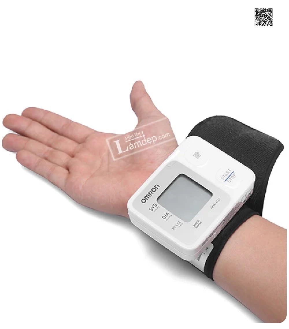 Máy đo huyết áp Omron HEM 6121 (Đo Cổ Tay)