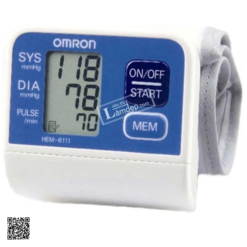 Máy Đo Huyết Áp Omron HEM 6111