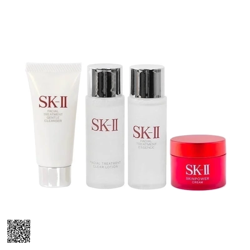 SK-II Mini Set Essential Travel Kit - Bộ 4 Món Chống Lão Hoá SK-II