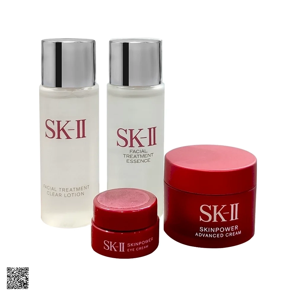SK-II Skin Power Mini Pitera Experience Kit 2 - Bộ 4 Món Dưỡng Da SK-II