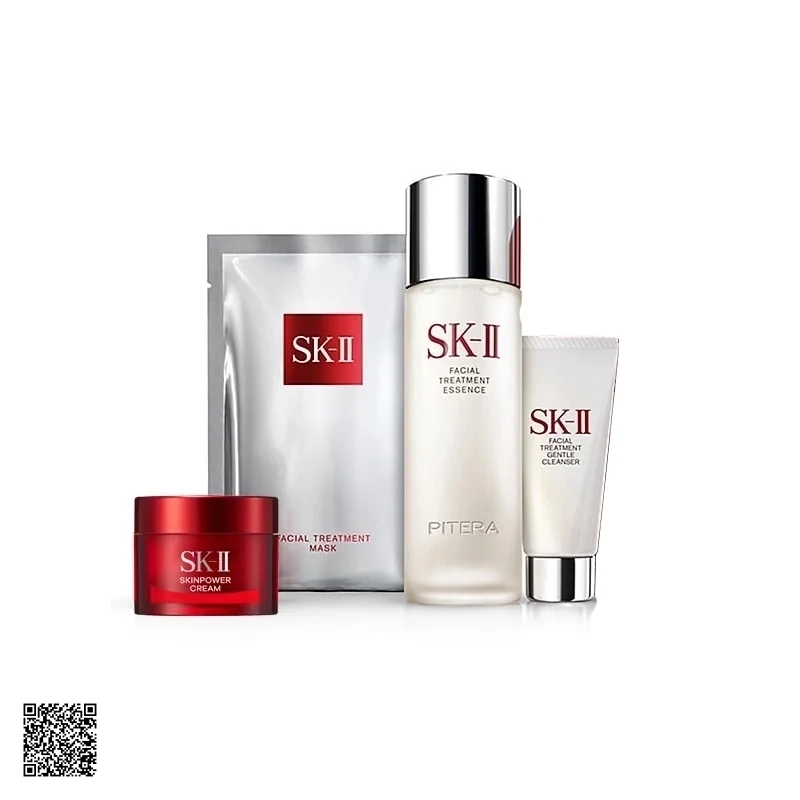 SK-II Facial Treatment Bestseller Trial Kit - Bộ 4 Món Dưỡng Da Nhật Bản