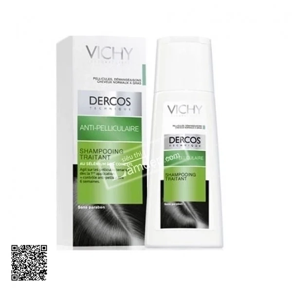 Dầu Gội Đặc Trị Gàu Dành Cho Da Đầu Nhạy Cảm Vichy Antipel Chute