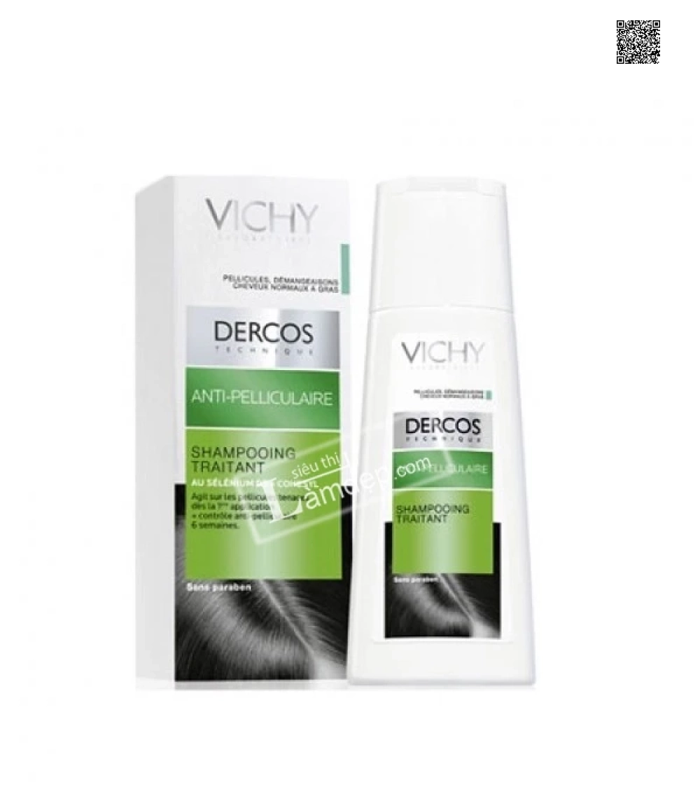 Dầu Gội Đặc Trị Gàu Dành Cho Da Đầu Nhạy Cảm Vichy Antipel Chute