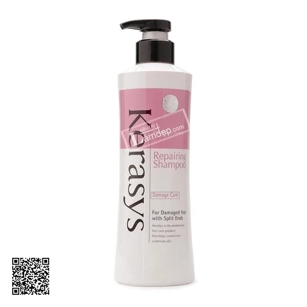 Dầu Gội Kerasys Repairing Phục Hồi Tóc Hư Tổn