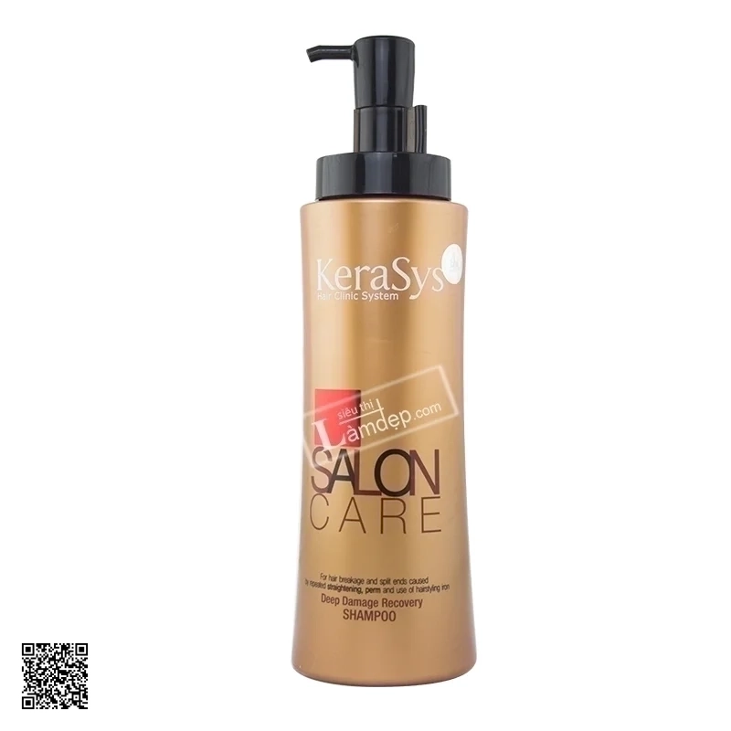 Dầu Gội Kerasys Salon Care Phục Hồi Tóc Gãy Chẻ Ngọn