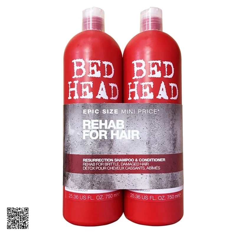 Bộ Dầu Gội Xả Phục Hồi Hư Tổn Số 3 Tigi Bed Head