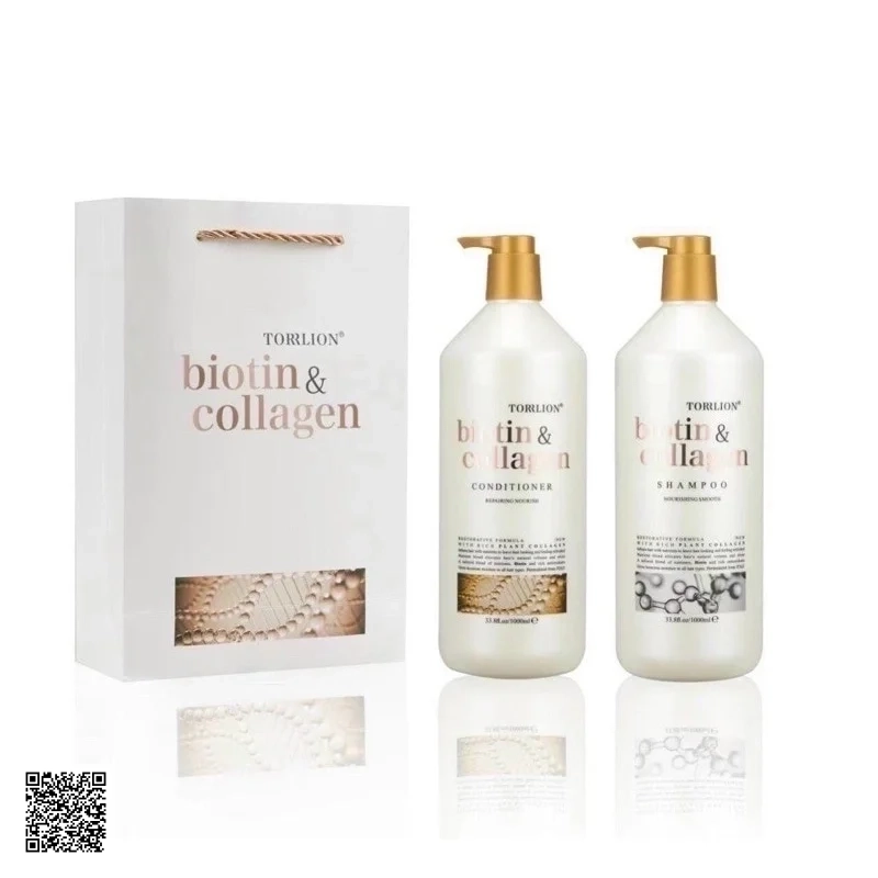 Bộ Dầu Gội Xả Torrlion Biotin & Collagen Chính Hãng Từ Italia