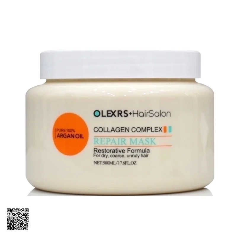 Kem Ủ Tóc Olexrs Hair Salon Argan Oil Collagen Complex Repair Mask