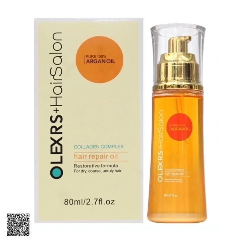 Olexrs Hair Salon Argan Oil Collagen Complex Hair Repair Oil - Tinh Dầu Dưỡng Tóc