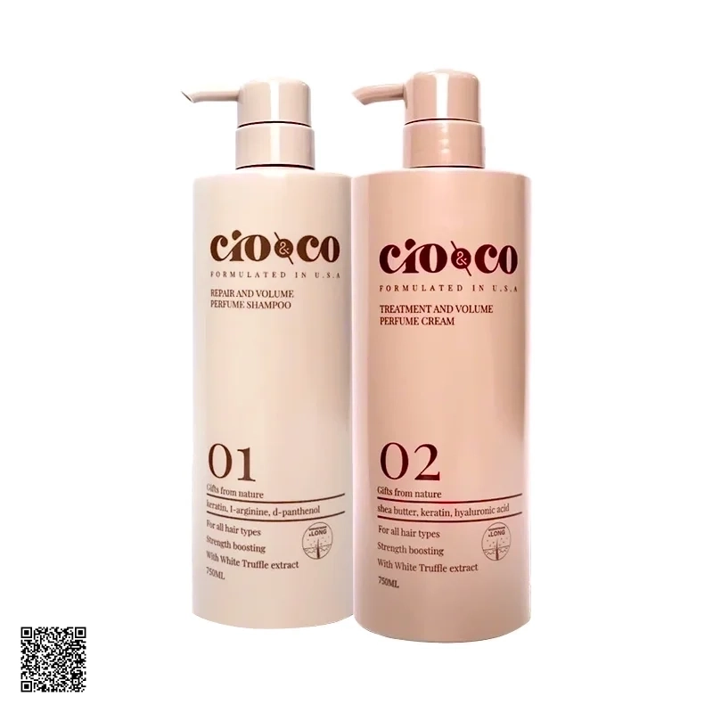 CioCo Repair And Volume Perfume - Bộ Dầu Gội Xả Phục Hồi Và Mọc Tóc (750ml)