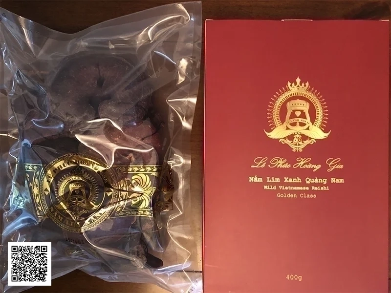 Nấm Lim Xanh Lê Phúc Hoàng Gia Golden Class Quảng Nam 800gr