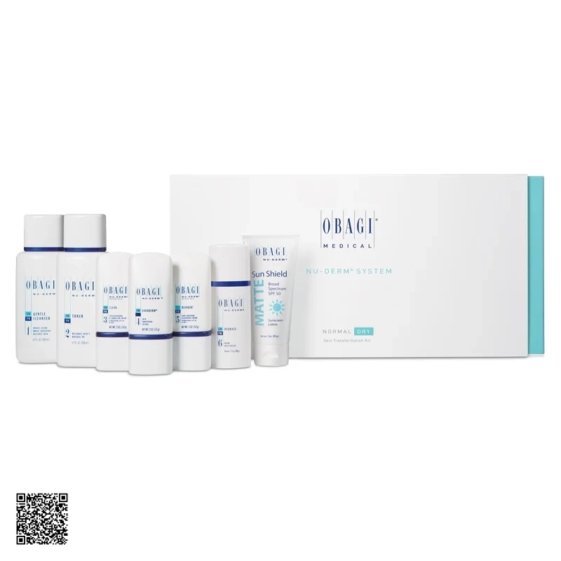 Bộ Sản Phẩm Trị Nám Mini Cho Da Dầu Obagi Nu-Derm Travel Kit Normal-Oily
