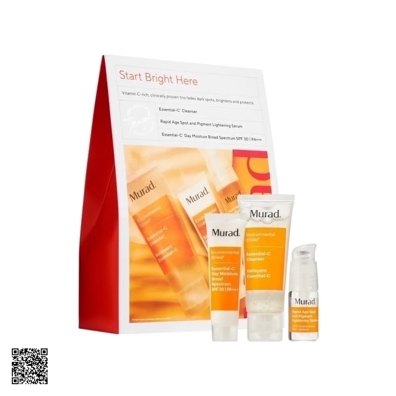 Bộ Làm Sáng Da Trị Thâm Murad Start Bright Here 3 Món