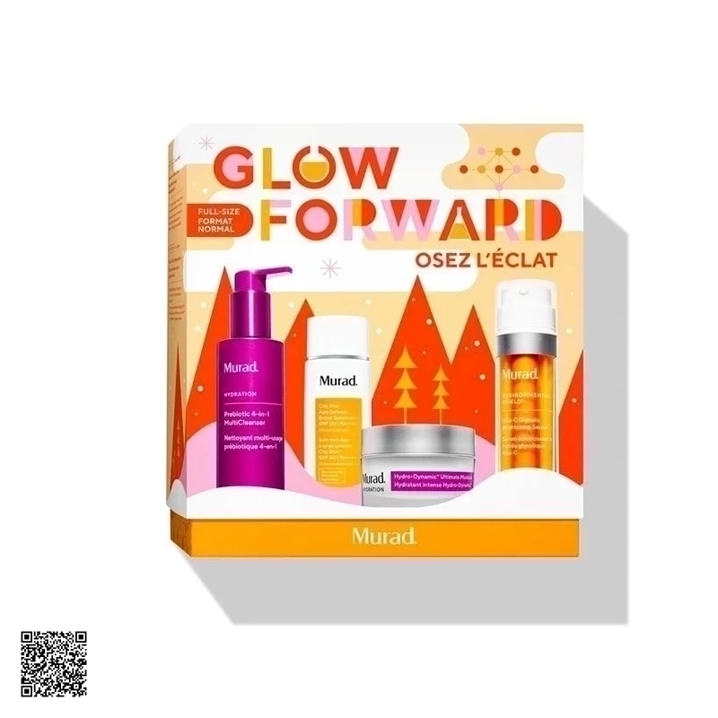 Bộ 4 Món Dưỡng Da Murad Glow Forward Osez Leclat (Fullsize)