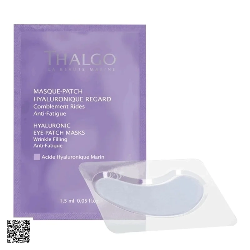 Mặt Nạ Làm Mờ Nếp Nhăn Và Thâm Vùng Mắt Thalgo Hyaluronic Eye Patch Masks