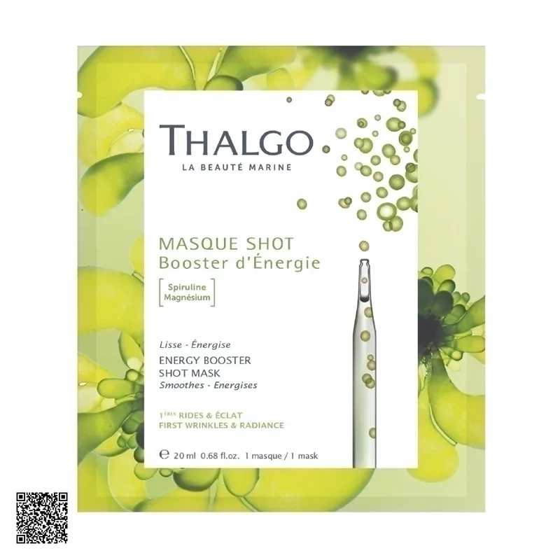 Thalgo Energy Booster Shot Mask - Mặt Nạ Tăng Cường Năng Lượng Cho Da
