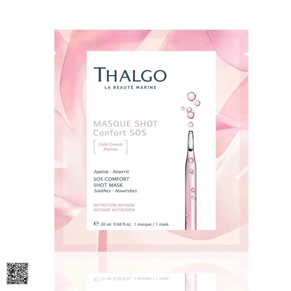 Thalgo SOS Comfort Shot Mask - Mặt Nạ Làm Dịu Và Phục Hồi Da