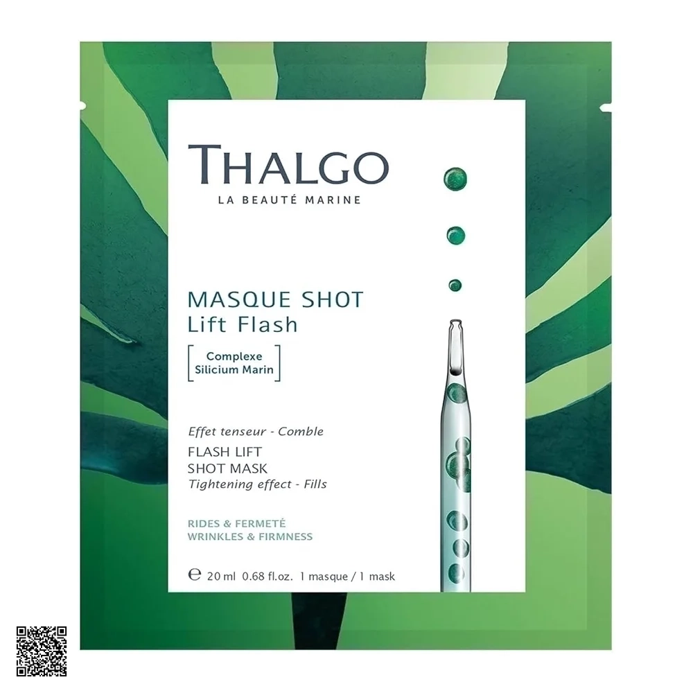 Thalgo Flash Lift Shot Mask - Mặt Nạ Nâng Cơ, Săn Chắc Da