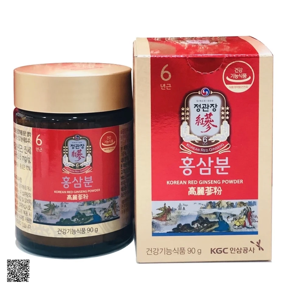 Bột Hồng Sâm KGC Korean Red Ginseng Powder Hàn Quốc 90gr