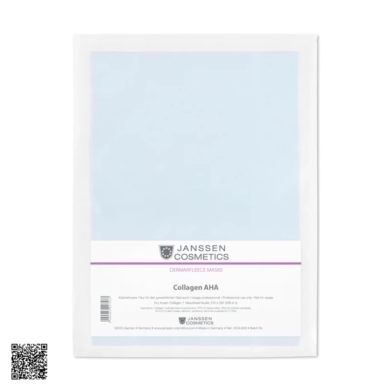 Mặt Nạ Collagen AHA Cho Da Dầu Janssen Dermafleece Masks Collagen AHA