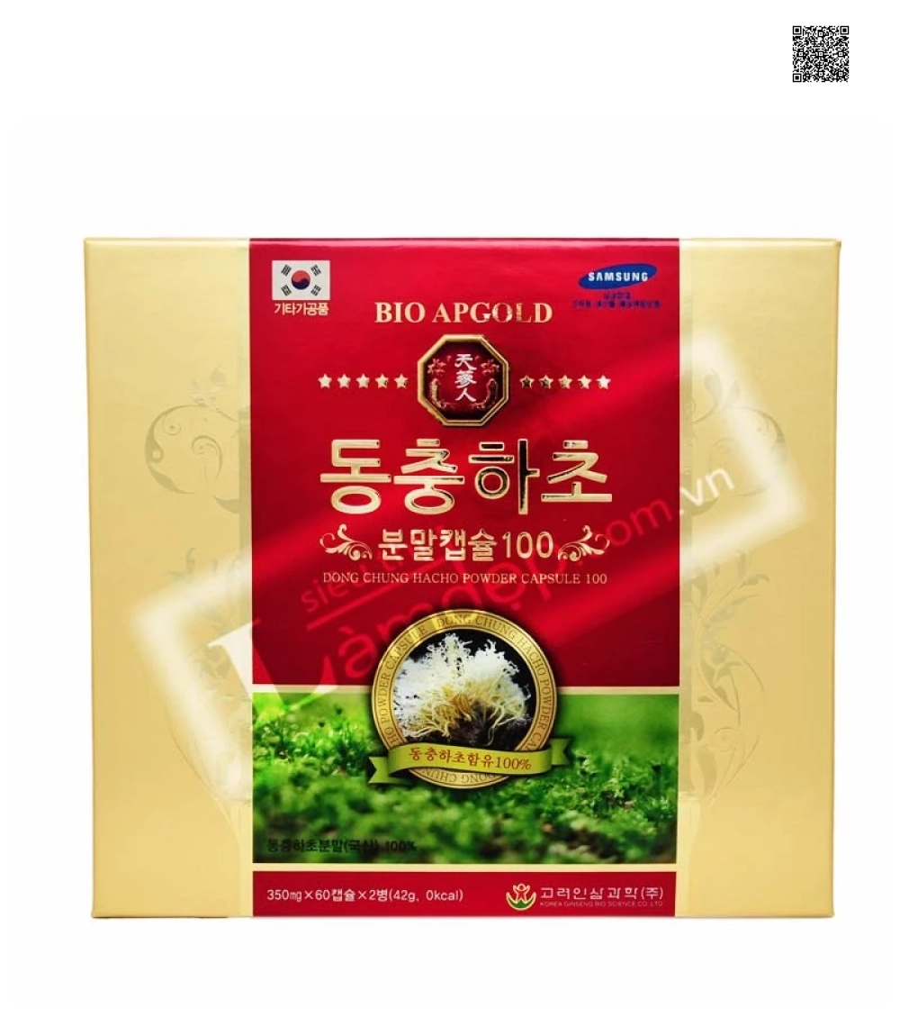 Hình ảnh mặt ngoài của Đông Trùng Hạ Thảo Bio dạng viên