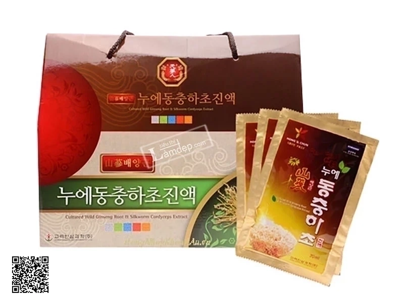 Nước Đông Trùng Hạ Thảo Bio (70ml x 30 gói)