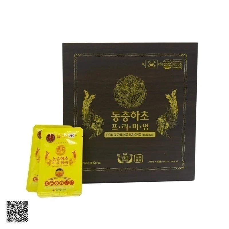 Nước Đông Trùng Hạ Thảo Daedong Korea Dong Chung Ha Cho Premium (30ml x 60 gói)