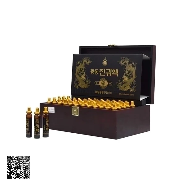 Tinh Chất Đông Trùng Hạ Thảo KangHwa Dong Choong Hacho Premium Gold Bổ Dược Tăng Lực (60 Ống)