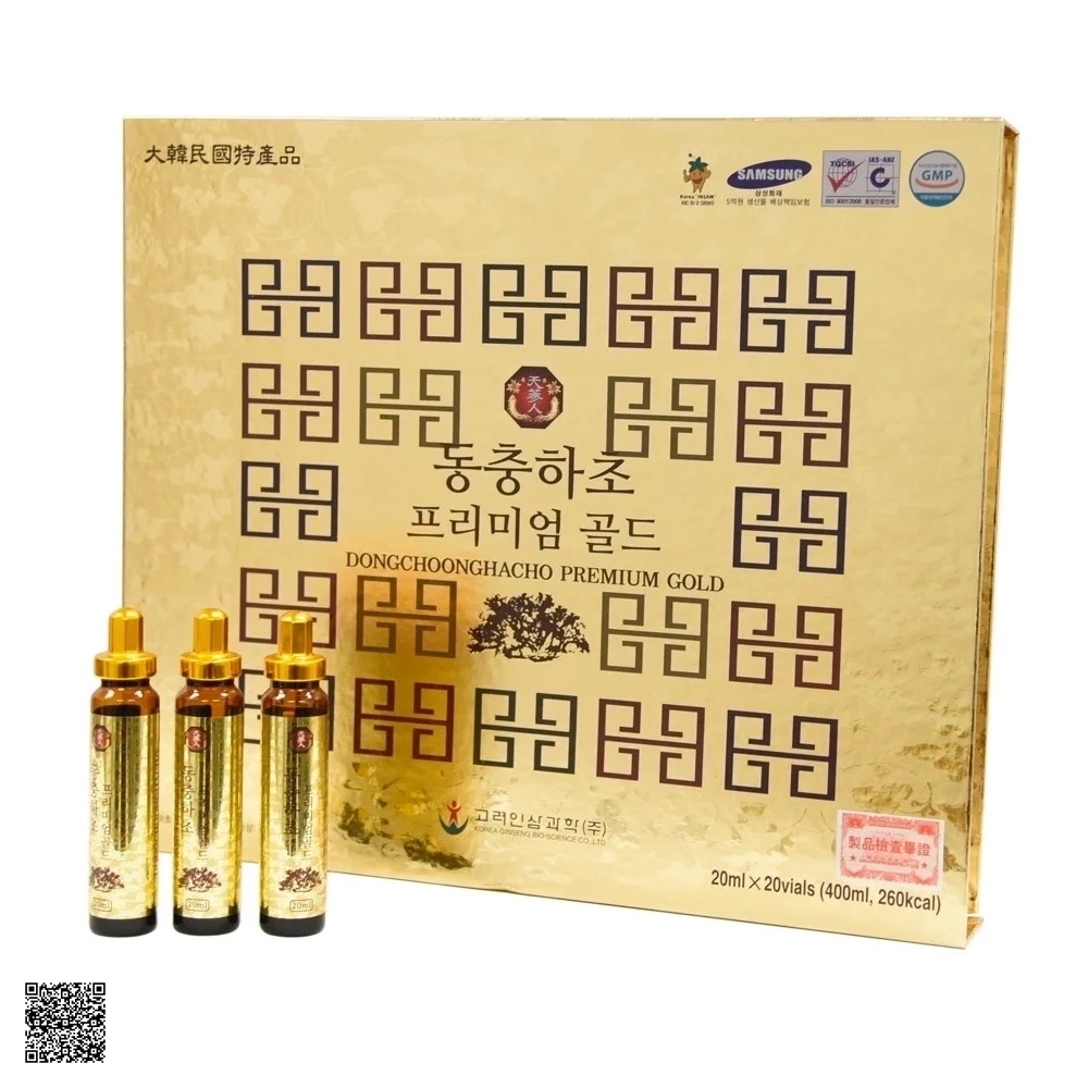 Tinh Chất Đông Trùng Hạ Thảo Ginseng Bio-Science Dongchoonghacho Premium Gold