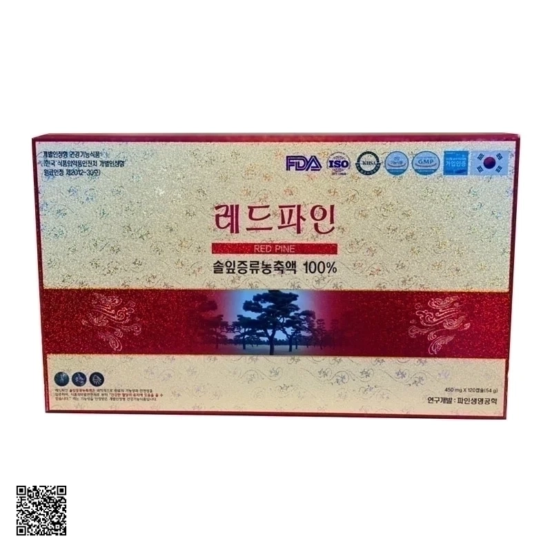 Viên Tinh Dầu Thông Đỏ Red Pine Chính Hãng Từ Hàn Quốc